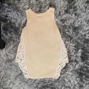 Linen color tank